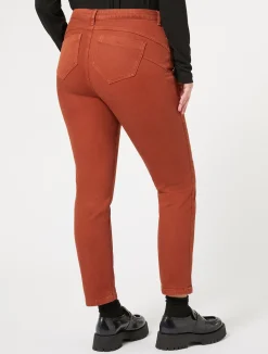 Pantaloni in bull di cotone stretch*Marina Rinaldi Hot