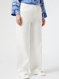 Pantaloni in bull di cotone*Marina Rinaldi Outlet