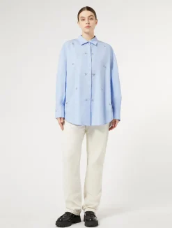Pantaloni in bull di cotone*Marina Rinaldi Hot