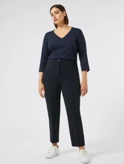 Pantaloni in cady triacetato*Marina Rinaldi Outlet