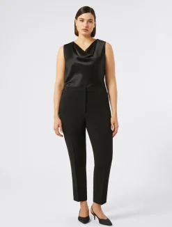 Pantaloni in cady triacetato*Marina Rinaldi New