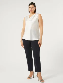 Pantaloni in cady triacetato*Marina Rinaldi Sale