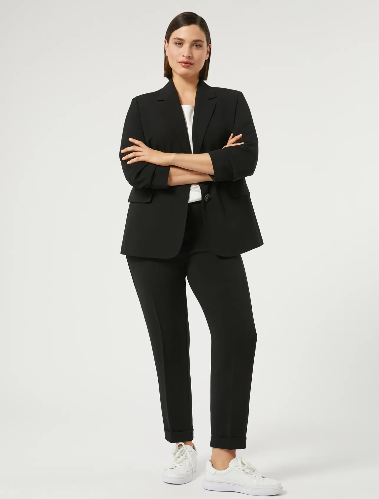 Pantaloni in cady triacetato*Marina Rinaldi Sale