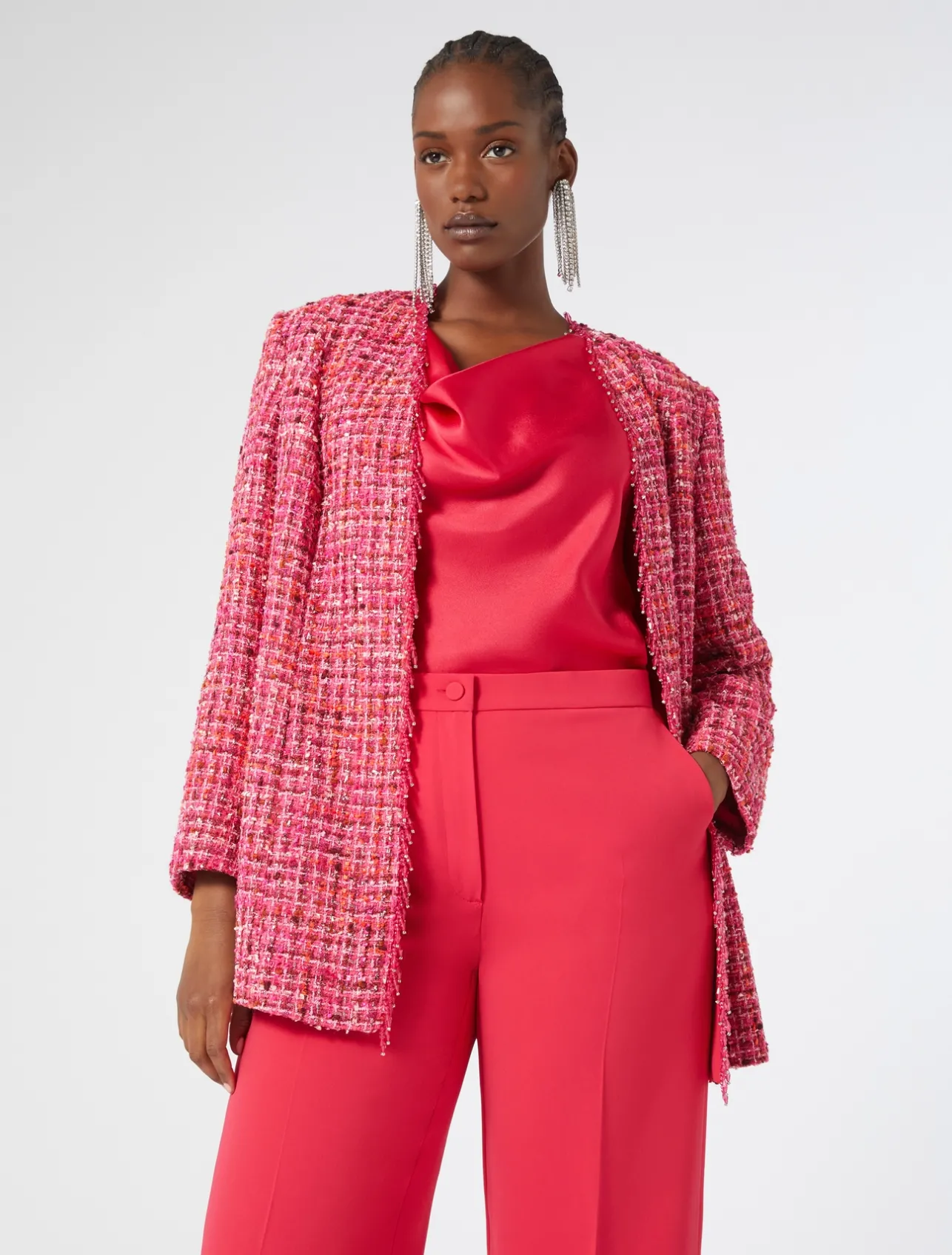Pantaloni in cady triacetato*Marina Rinaldi Fashion