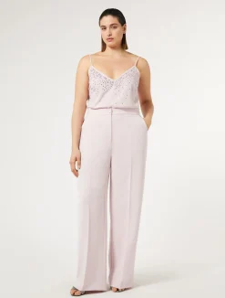 Pantaloni in cady triacetato*Marina Rinaldi Sale