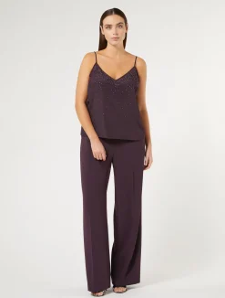 Pantaloni in cady triacetato*Marina Rinaldi Outlet