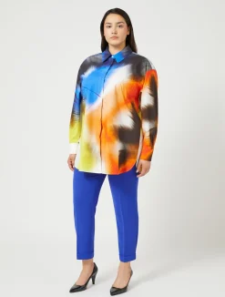 Pantaloni in cady triacetato*Marina Rinaldi Clearance