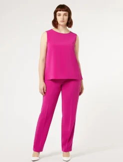 Pantaloni in cady triacetato*Marina Rinaldi Outlet