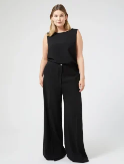Pantaloni in cady triacetato*Marina Rinaldi Clearance