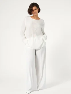 Pantaloni in cady triacetato*Marina Rinaldi New