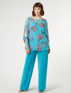 Pantaloni in cady triacetato*Marina Rinaldi Outlet