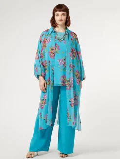 Pantaloni in cady triacetato*Marina Rinaldi Outlet