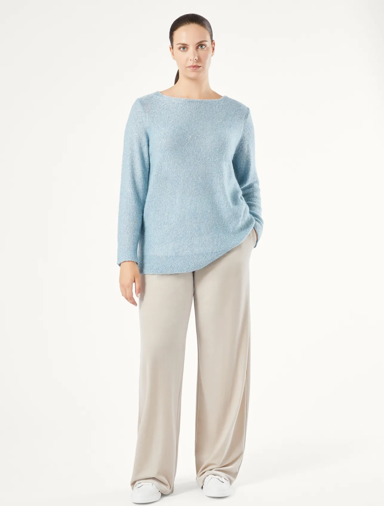 Pantaloni in ciniglia stretch*Marina Rinaldi Clearance