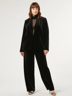 Pantaloni in ciniglia stretch*Marina Rinaldi Outlet
