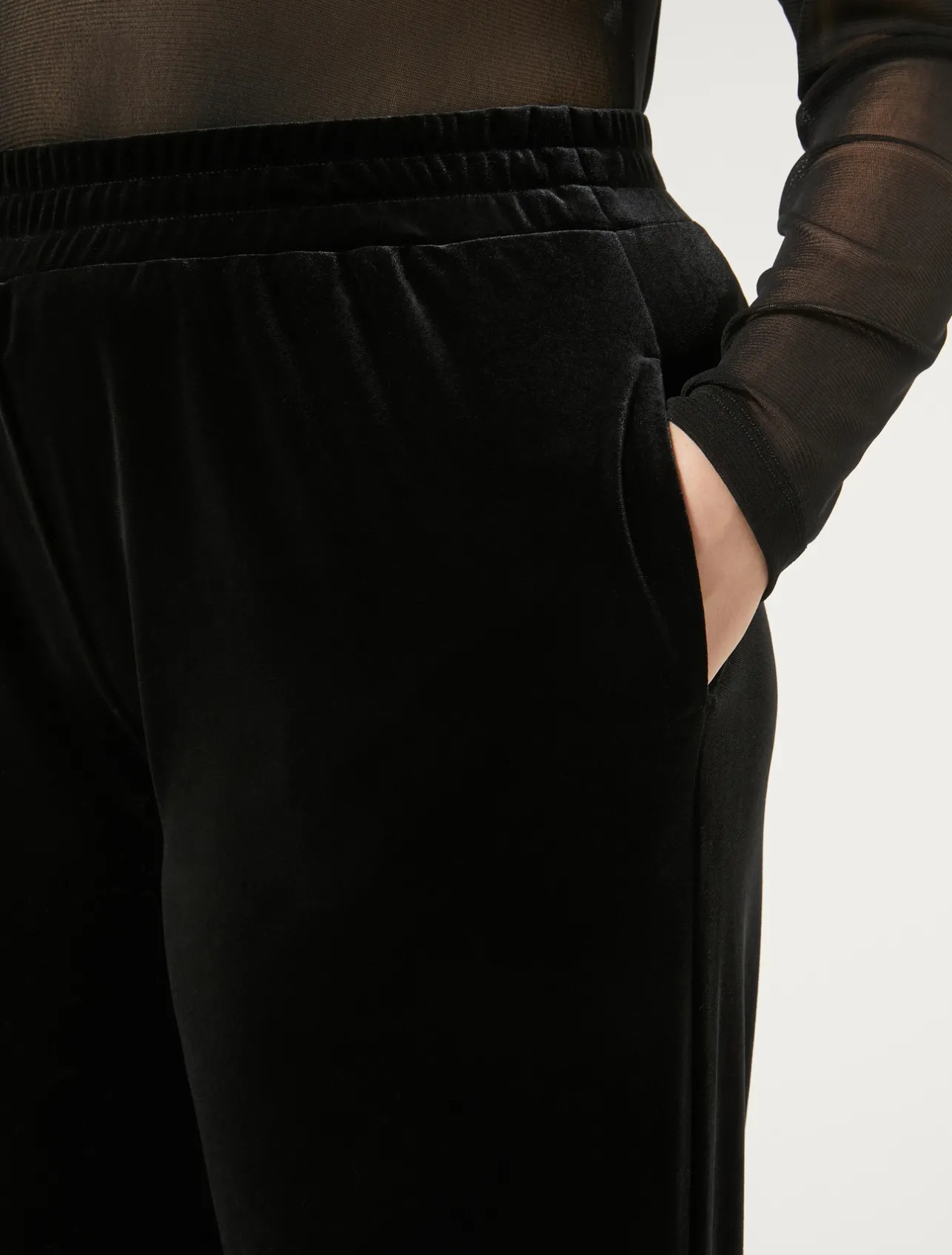 Pantaloni in ciniglia stretch*Marina Rinaldi Outlet