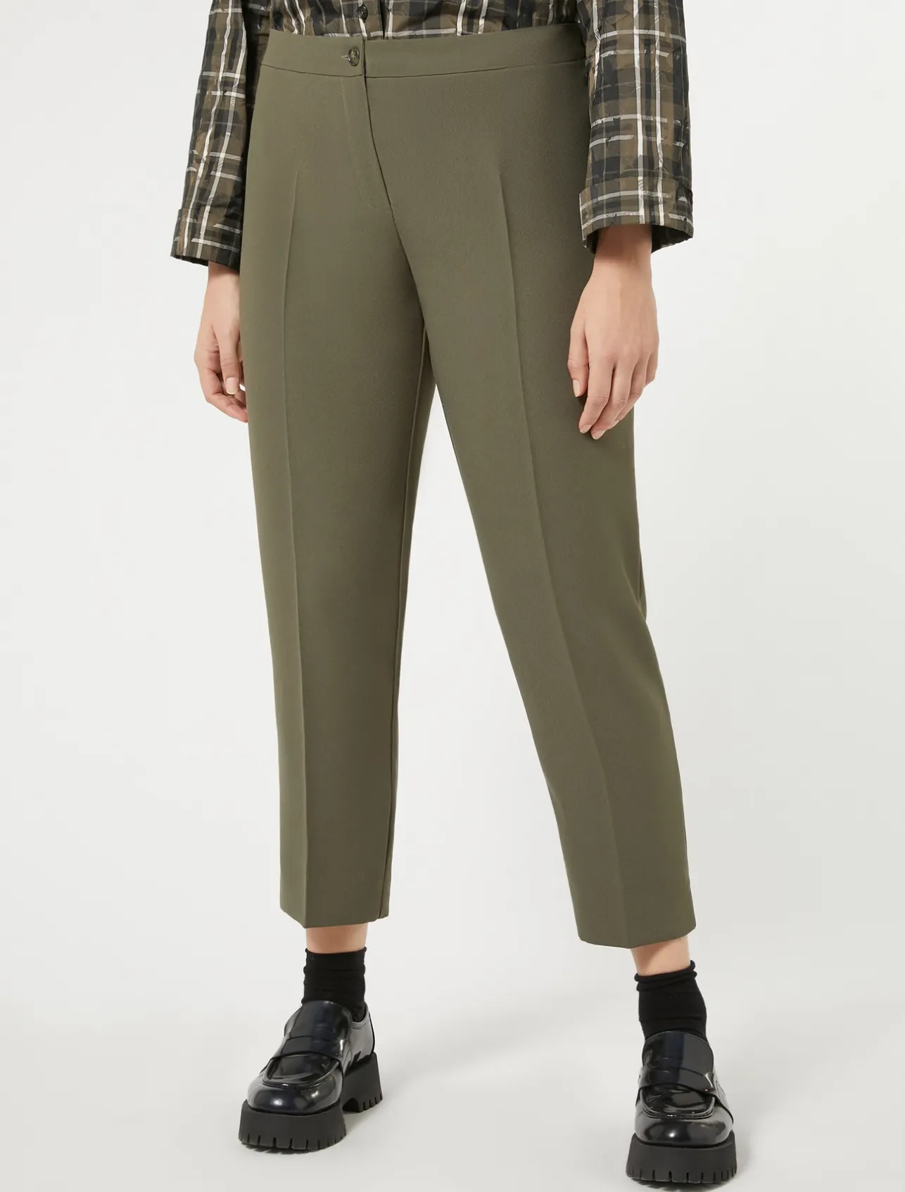 Pantaloni in crêpe di envers satin*Marina Rinaldi Outlet