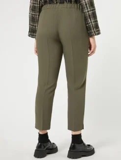 Pantaloni in crêpe di envers satin*Marina Rinaldi Outlet
