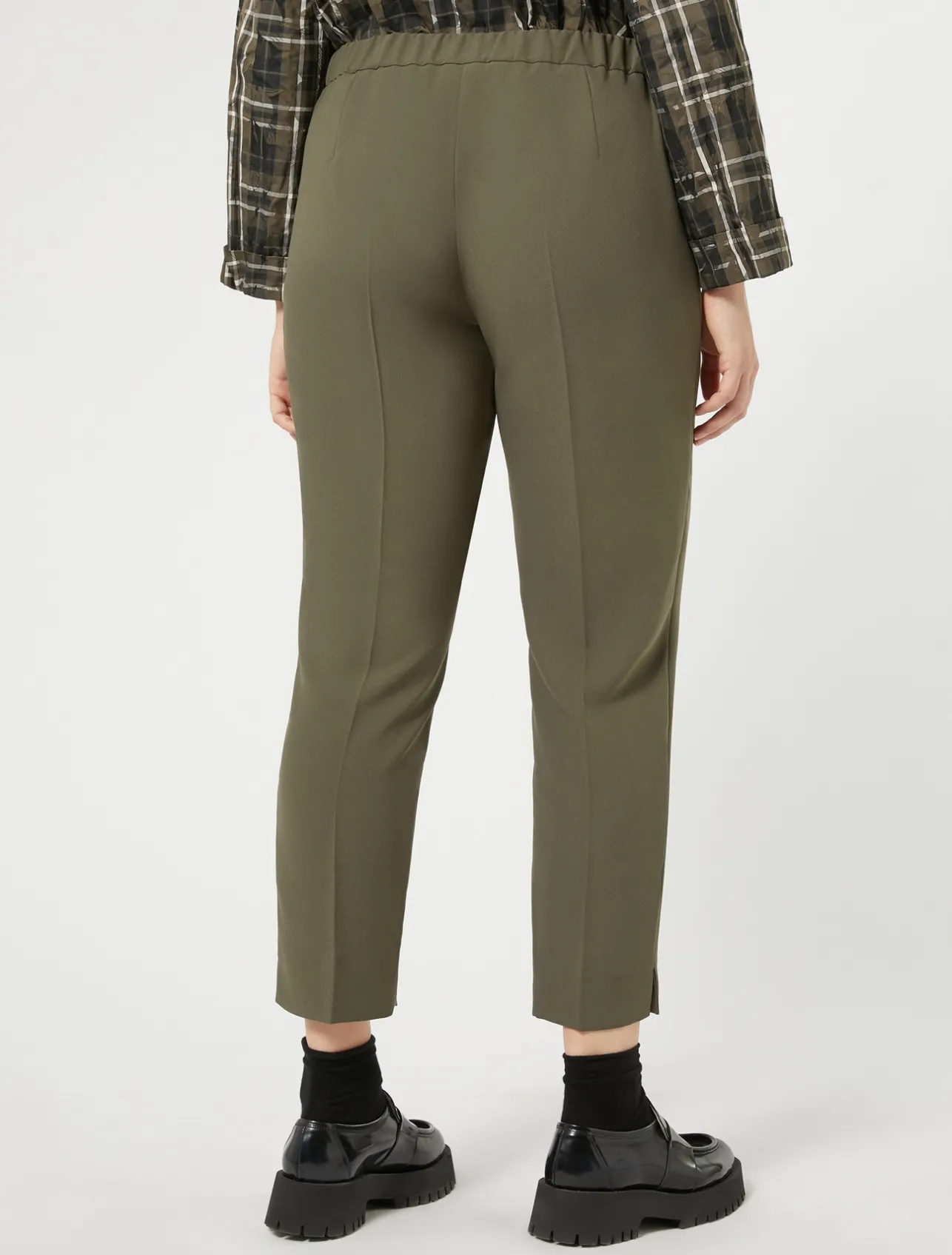 Pantaloni in crêpe di envers satin*Marina Rinaldi Outlet
