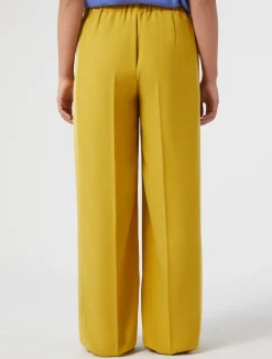 Pantaloni in crêpe envers satin*Marina Rinaldi Best