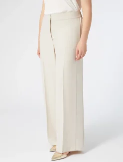 Pantaloni in crêpe envers satin*Marina Rinaldi New
