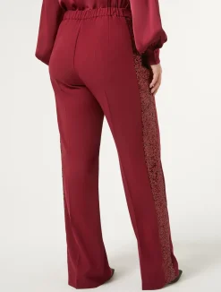 Pantaloni in crêpe envers satin*Marina Rinaldi Outlet