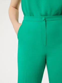 Pantaloni in crêpe envers satin*Marina Rinaldi Outlet
