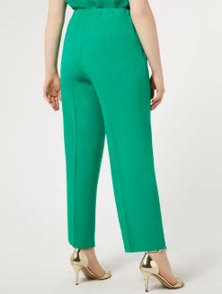 Pantaloni in crêpe envers satin*Marina Rinaldi Outlet