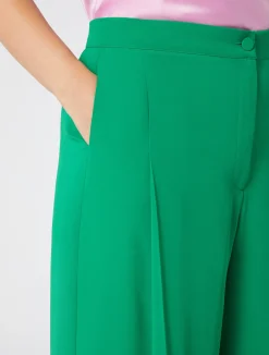 Pantaloni in crêpe georgette*Marina Rinaldi New
