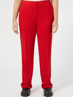 Pantaloni in crêpe satin di lana*Marina Rinaldi Fashion