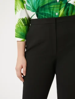 Pantaloni in crêpe satin di lana*Marina Rinaldi Online