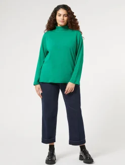 Pantaloni in denim di cotone stretch*Marina Rinaldi Best