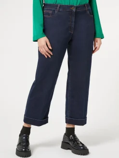Pantaloni in denim di cotone stretch*Marina Rinaldi Best