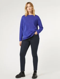 Pantaloni in denim di cotone*Marina Rinaldi Outlet
