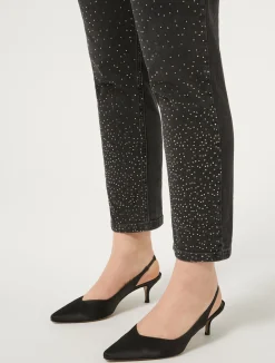 Pantaloni in denim di cotone*Marina Rinaldi Discount