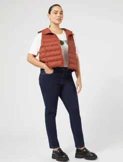 Pantaloni in denim di cotone stretch*Marina Rinaldi Hot