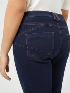 Pantaloni in denim di cotone stretch*Marina Rinaldi Hot