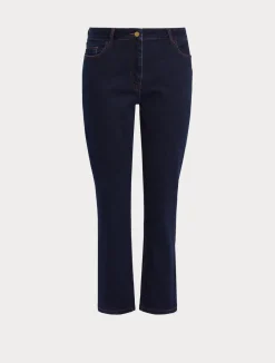 Pantaloni in denim di cotone stretch*Marina Rinaldi Hot