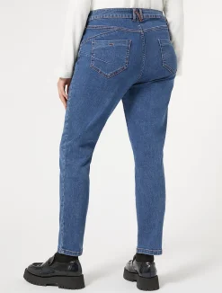 Pantaloni in denim di cotone stretch*Marina Rinaldi Online