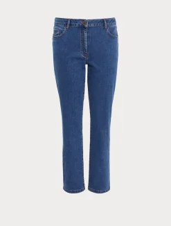Pantaloni in denim di cotone stretch*Marina Rinaldi Online