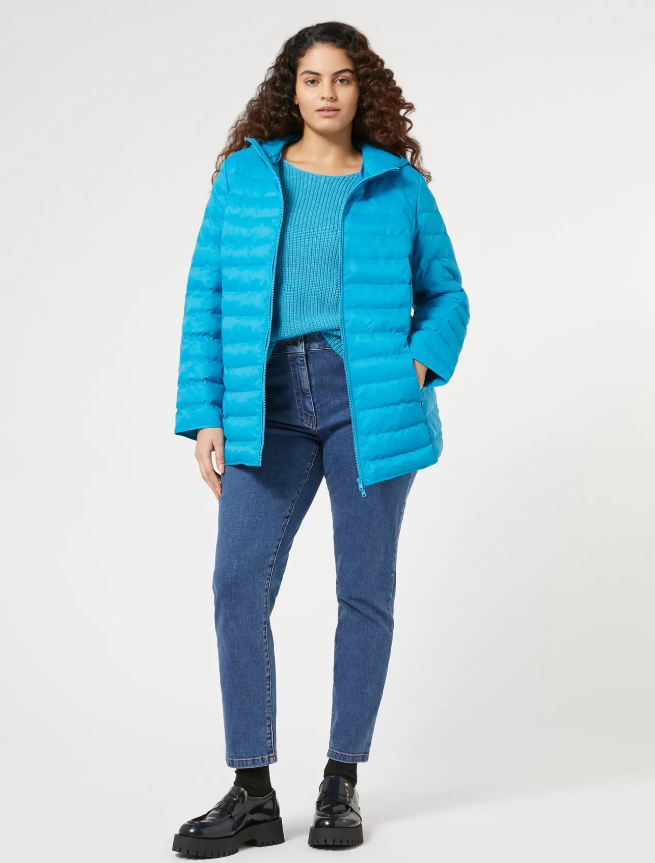 Pantaloni in denim di cotone stretch*Marina Rinaldi Online