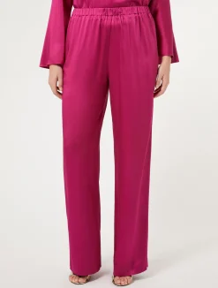 Pantaloni in envers satin lucido*Marina Rinaldi Hot