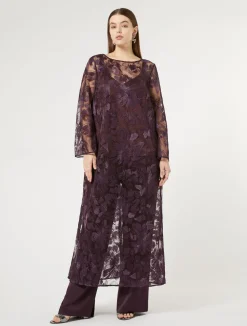 Pantaloni in envers satin lucido*Marina Rinaldi Clearance