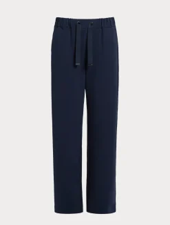 Pantaloni in felpa di cotone stretch*Marina Rinaldi Discount