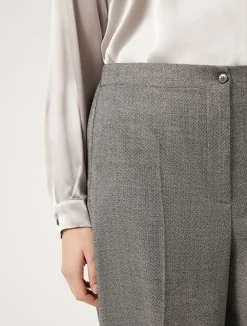 Pantaloni in flanella di lana*Marina Rinaldi Fashion