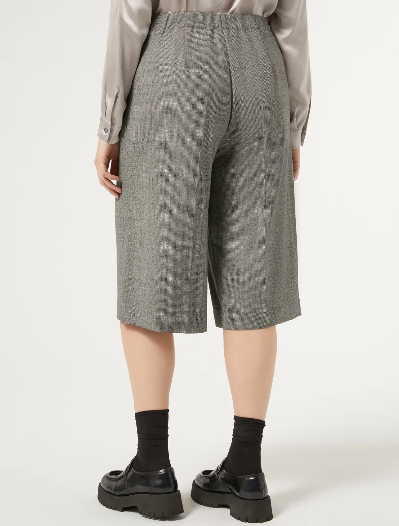 Pantaloni in flanella di lana*Marina Rinaldi Fashion