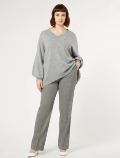 Pantaloni in foulé di lana*Marina Rinaldi Clearance