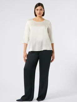 Pantaloni in frisottino lucido*Marina Rinaldi New