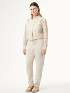 Pantaloni in gabardina*Marina Rinaldi Discount