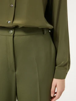 Pantaloni in gabardina di lana*Marina Rinaldi Hot