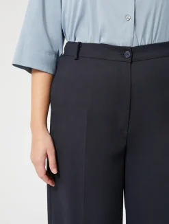 Pantaloni in gabardina fluida*Marina Rinaldi Online